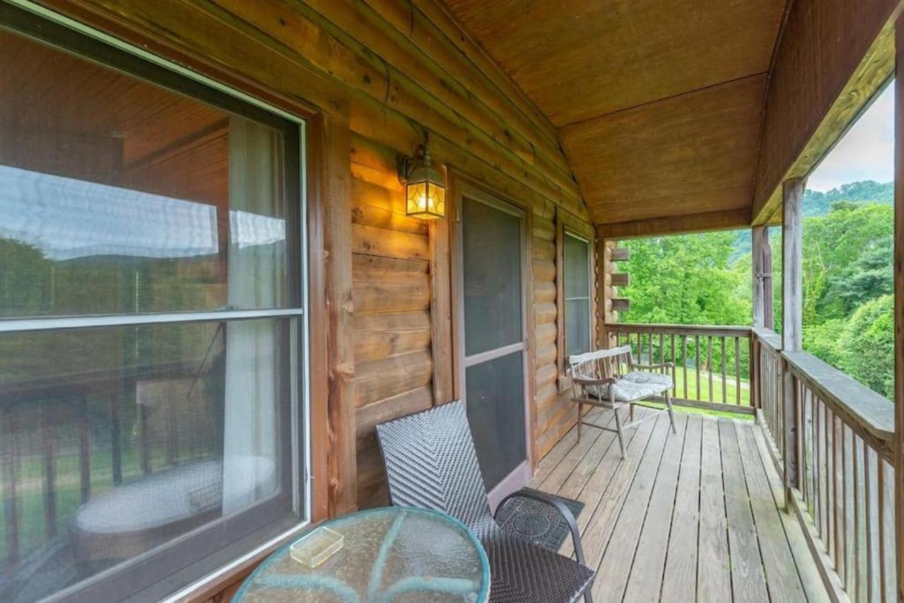 Log Cabin Stunning Mountain Views On 12 Acres Candler Экстерьер фото