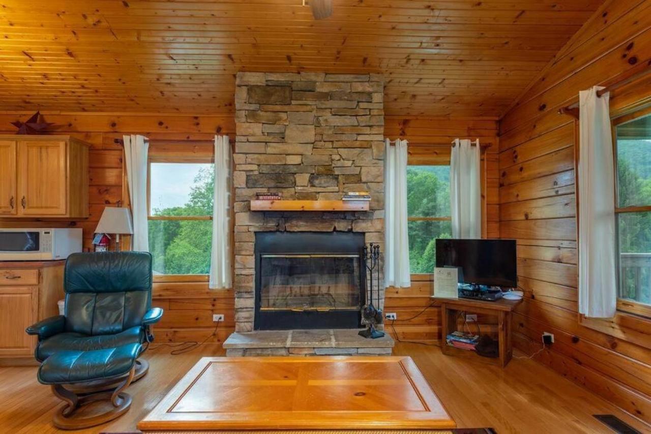 Log Cabin Stunning Mountain Views On 12 Acres Candler Экстерьер фото