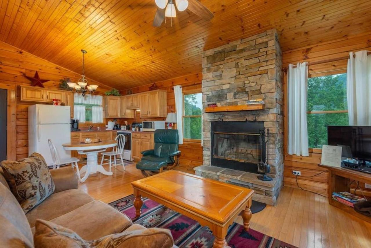 Log Cabin Stunning Mountain Views On 12 Acres Candler Экстерьер фото
